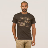 1935誕生日年第80のヴィンテージの醸造物のギフト Tシャツ (正面フル)