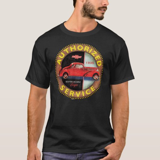 1935 Chevroletマスターデラックス Tシャツ (正面)
