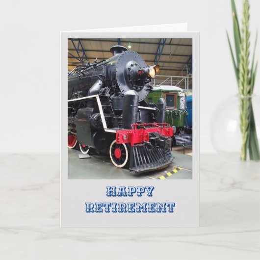 1935 KF7蒸気機関車リタイアカード カード (正面)