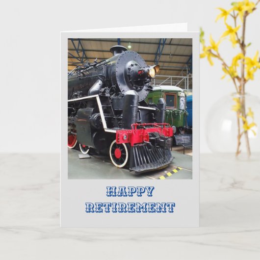 1935 KF7蒸気機関車リタイアカード カード (黄色い花)