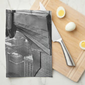 1935 MARGARET BOURKE NEW YORK CITYヴィンテージ写真 キッチンタオル (四つ折り)