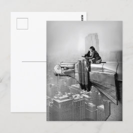 1935 MARGARET BOURKE NEW YORK CITYヴィンテージ写真 ポストカード