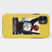 1936のオリンピック冬のゲーム広告ポスター Case-Mate iPhoneケース (裏面(横))