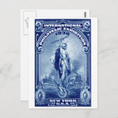 1936フィラ国際的テリック万博ニューヨーク ポストカード (正面/裏面)