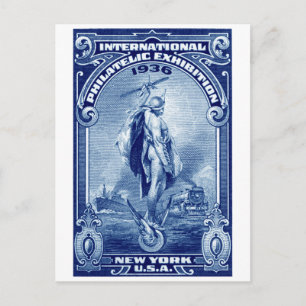 1936フィラ国際的テリック万博ニューヨーク ポストカード
