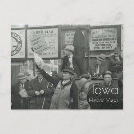 1936家畜競売はがき ポストカード