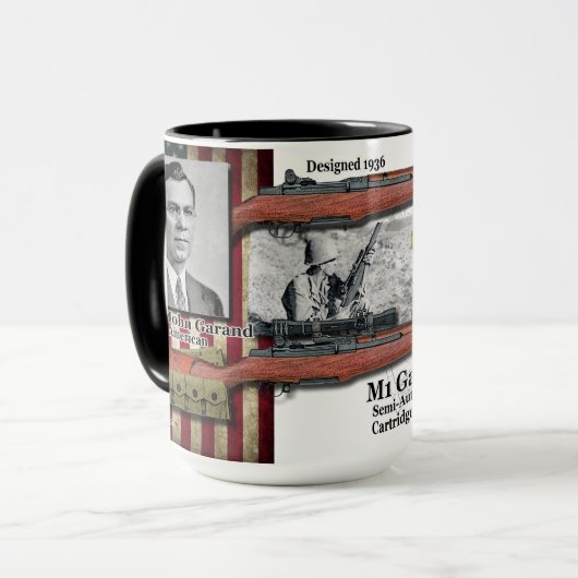 1936年のスプリングフィールドM1 Garandの精密コーヒー・マグ マグカップ (正面左)