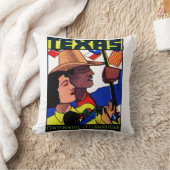 1936年テキサス州百年祭 クッション (ブランケット)