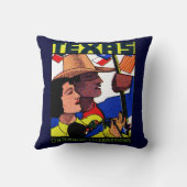 1936年テキサス州百年祭 クッション (裏面)