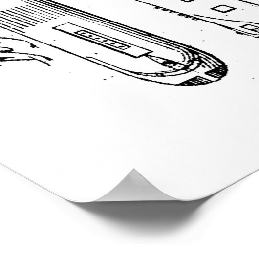 1936年列車特許 ポスター (角)