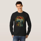 1936素晴らし年6月以来86歳86誕生日 Tシャツ (正面フル)