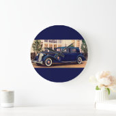 1936青Packard ラージ壁時計 (ホーム)