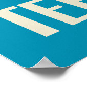 1936-38 「保Your Tith Clean」再現 ポスター (角)