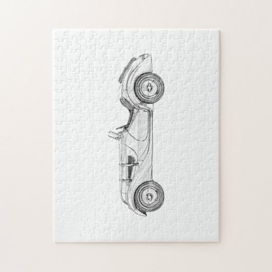 1936 BMW 328 ジグソーパズル (縦)