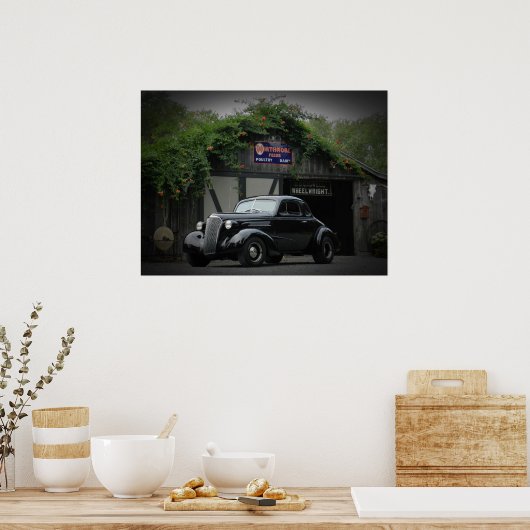 1937シボクーペ ポスター (キッチン)