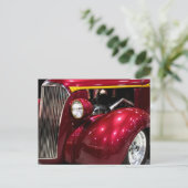 1937シボレークラシックピックアップトラック ポストカード (スタンド正面)