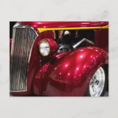 1937シボレークラシックピックアップトラック ポストカード (正面)