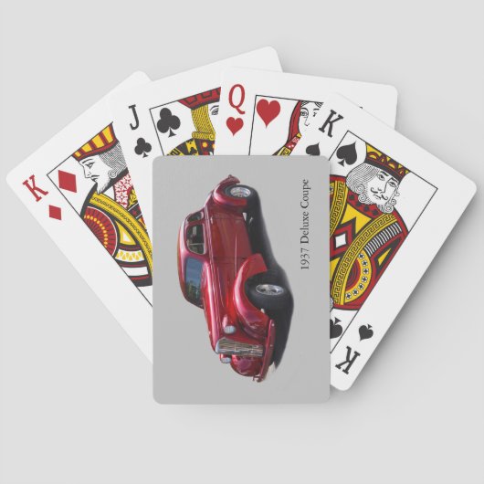 1937デラックスクーペ遊のカード トランプ (裏面)