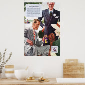 1937年からのヴィンテージタイムリーな服広告 ポスター (キッチン)