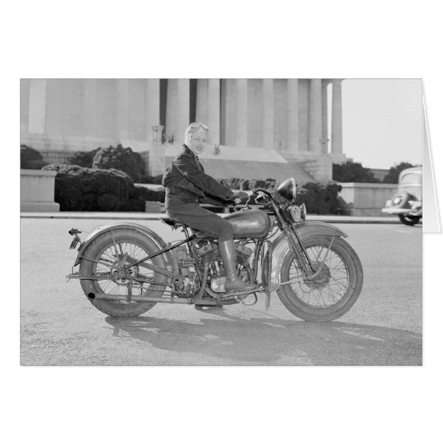 1937年のオバレリー・モーターサイクル (正面横)