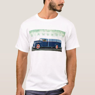1937年のダイヤモンドTの青のトラック Tシャツ