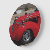 1937年のハドソンTerraplaneのトラック ラージ壁時計 (傾斜)