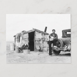 1937年の移住者。 ポストカード