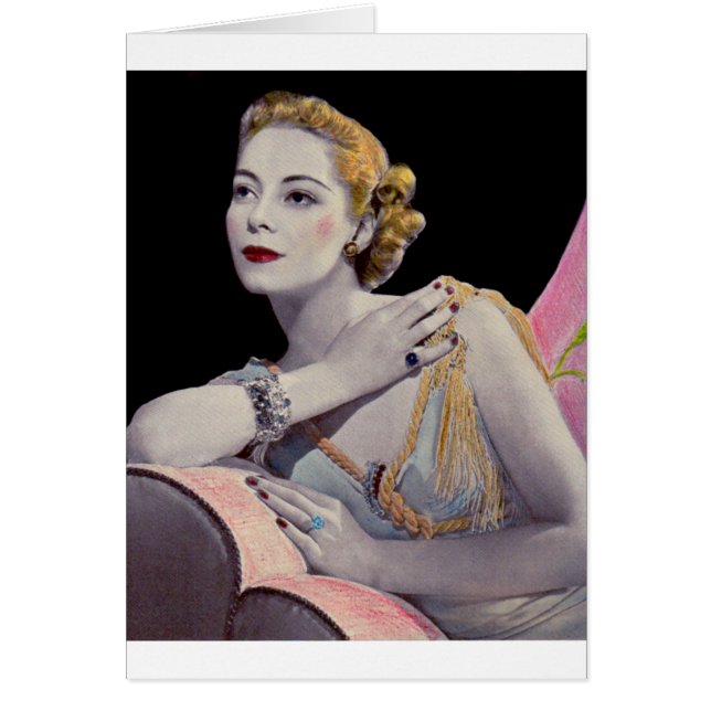 1937年の華やかな女性 (正面)