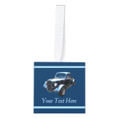 1937年クラシックアメリカの有名メイクピックアップ キューブオーナメント (正面)