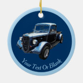 1937年クラシックアメリカの有名メイクピックアップ セラミックオーナメント (裏面)