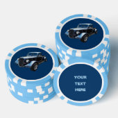 1937年クラシックアメリカの有名メイクピックアップ ポーカーチップ (積み重ね)