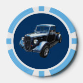 1937年クラシックアメリカの有名メイクピックアップ ポーカーチップ (正面)