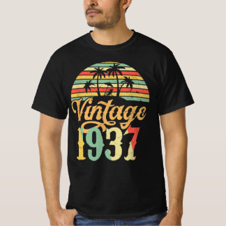 1937年ハッピーバースデーギフト、ヴィンテージ1937年Me Tシャツ