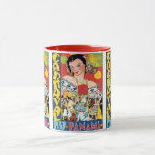 1937年パナマ カーニバルパーティーの女性 ヴィンテージ トラベル マグカップ (中央)