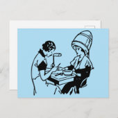 1937年ヴィンテージ美しい店 ポストカード (正面/裏面)