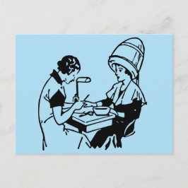 1937年ヴィンテージ美しい店 ポストカード