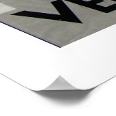 1937年ヴィンテージ航空ポスターアールデコ ポスター (角)