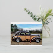 1937年出外 箔シーズンポストカード (立ち正面)