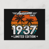 1937年限定 レトロ すごい 1937年から ポストカード (正面)