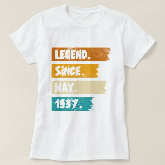 1937年5月以来の伝説 Tシャツ (デザイン正面)