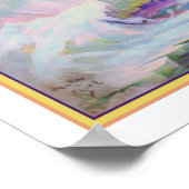 1937年「オーロラ・ボレアリス」アールデコ ポスター (角)