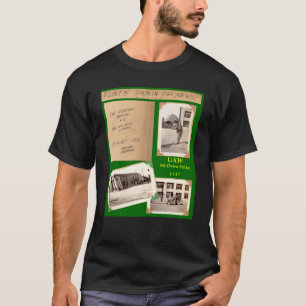 1937年UAWの着席形式の殴打のワイシャツの燧石、ミシガン州の Tシャツ