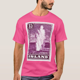 1938アイスランドガイサー切手 Tシャツ