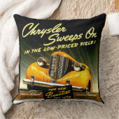 1938クライスラーのスイープ クッション (ブランケット)