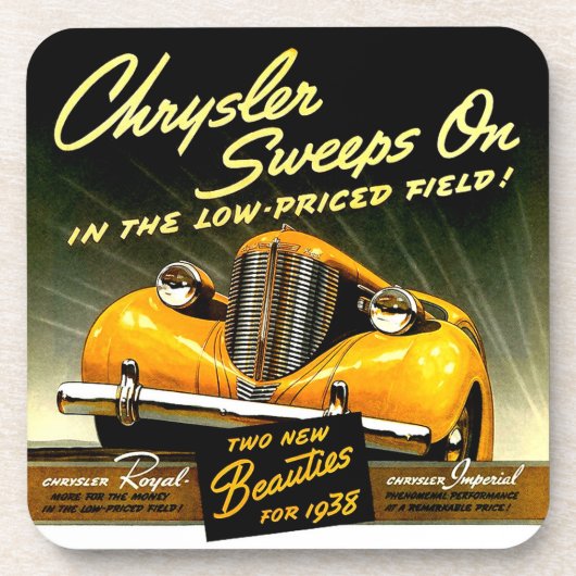 1938クライスラーのスイープ コースター (正面)