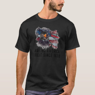 1938年から84番目の誕生日が素晴らしアメリカを作る Tシャツ