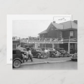 1938年に中古車を買う ポストカード (正面/裏面)