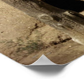 1938年の歴史的なタオス・プエブロ ポスター (角)