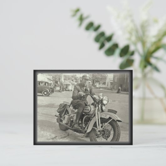 1938年テネシー州ハイウェイパトロール ポストカード (スタンド正面)