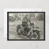 1938年テネシー州ハイウェイパトロール ポストカード (正面/裏面)